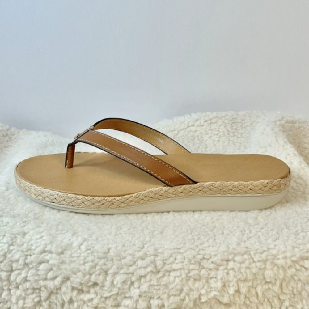 Authentic Tommy Bahama Leather Resort Sandals - Picture 9 of 16